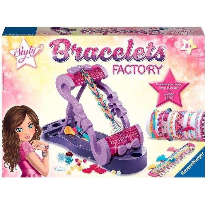 Métier À Tisser Bracelets - Ravensburger - Loisir Créatif Enfant - Coffret Complet DIY - Dès 8 Ans