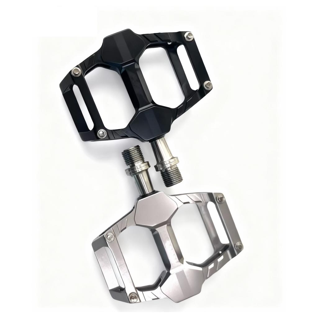 bicycle pedal, ultra-light titanium shaft pedal AR06T folding car pedal, road bike flat pedal