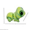 New 3D Printed Kawaii Frog  Multi-Joint Movable Doll Big Eyes Design Children Gift for Living Room Home Decor Cute Collectible