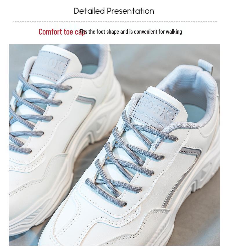 Women's Versatile Dad Sneakers 2025: New Thick-Soled Casual Running Shoes for Spring/Summer