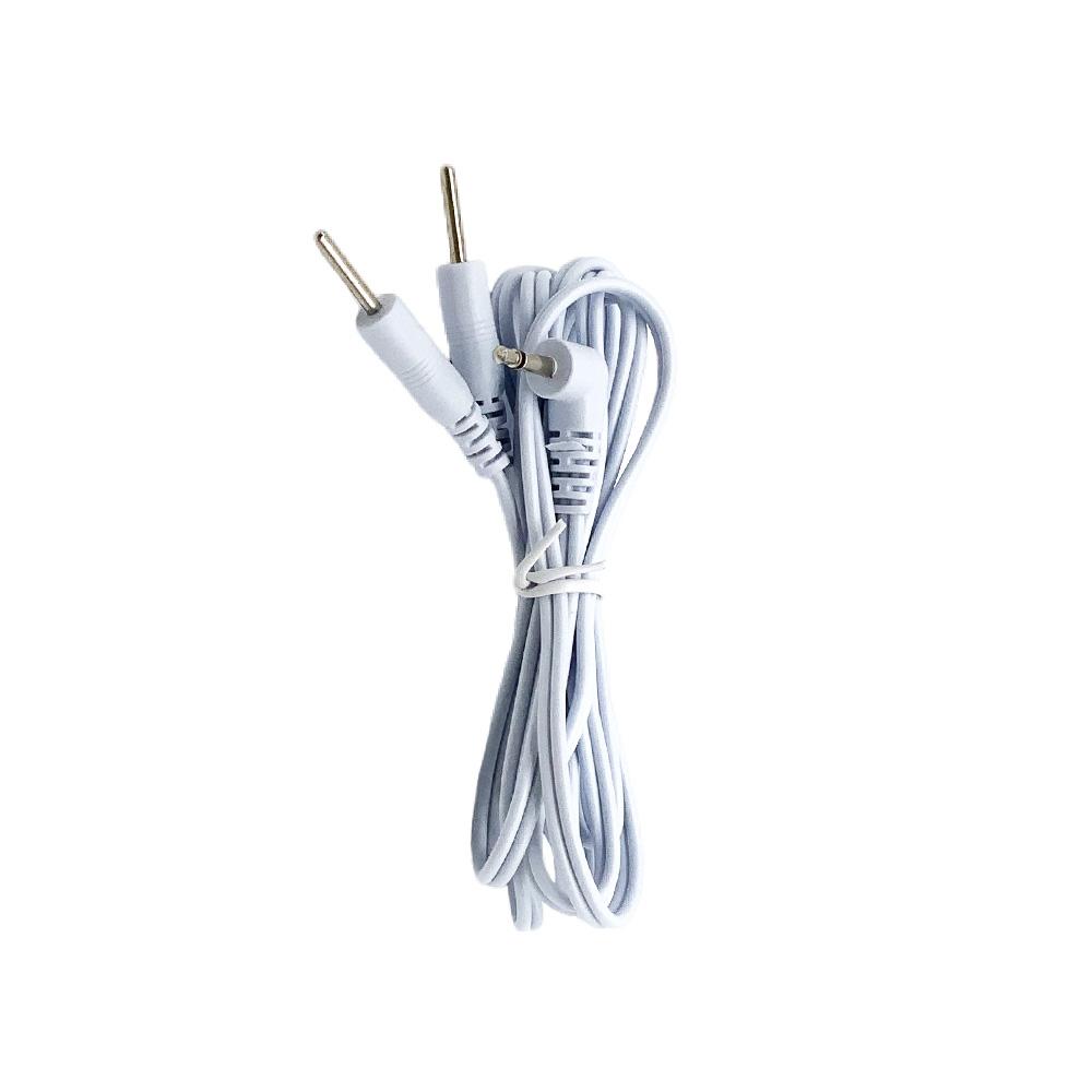 Elektrodenkabel Leitfähiges Kabel Knopf-Typ für Elektrischen EMS Muskelstimulator Anschlusskabel Gesundheit TENS Gerät Körpermassagegerät