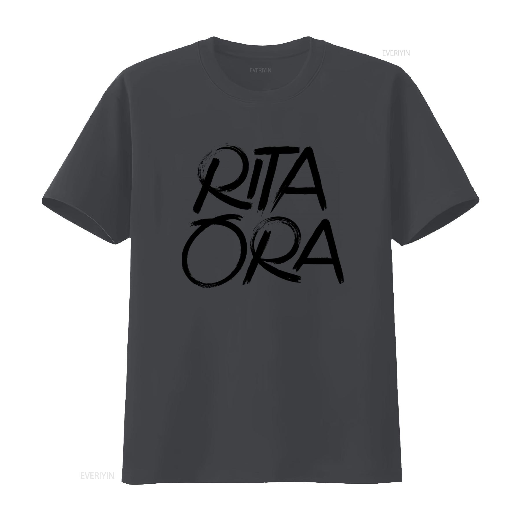 

Rita Ora Phoenix Tour Let You Love Me Pop Rock Music Print T Shirt Casual vintage Washed Slightly homme Comfortable Soft 4XL