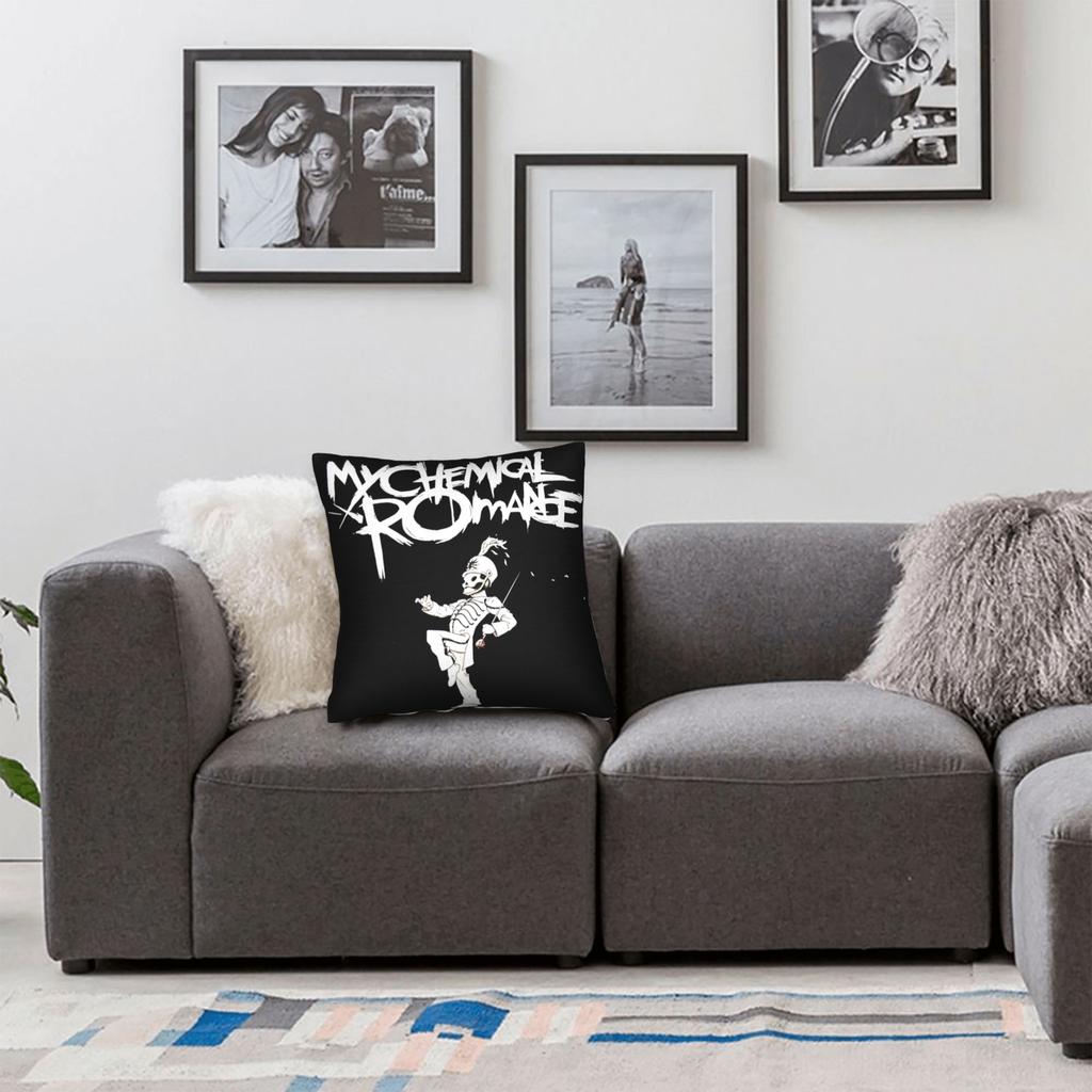 My C-Chemical R-Romance Pillow Case  Comfy Pillow Cover For Sofa Car Home Decor Fashion Pillowcases