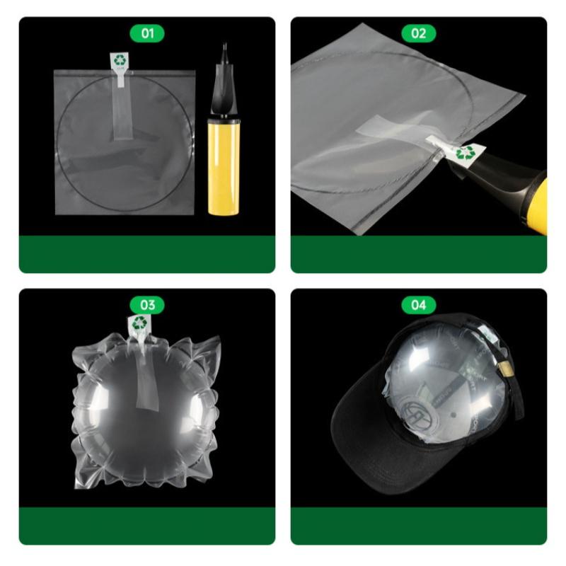 Round Filling Bag Sun Hat Underwear Bag Filling Airbag Luggage Pressure Resistant Inflatable Bag Anti Compression and Anti Deformation Support Device