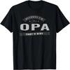 Graphic 365 Because I'm The Grandpa Fathers Day Men Funny T-Shirt