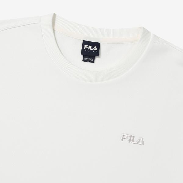 Fila Basic Small Logo Sweatshirt Fs2pog3101u Ow