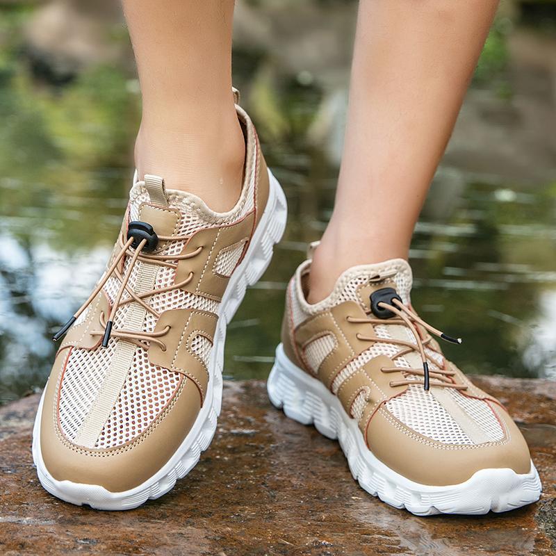 Sommer Herren Sneaker Heißverkauf Ultraleicht Mesh Atmungsaktiv Walking Fitness Laufschuhe Outdoor Offroad Waten Wanderschuhe