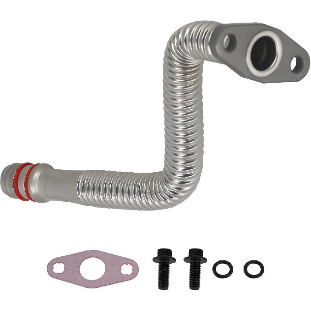 maXpeedingrods Turbo Oil Return Drain Line 5135786AB for Dodge Cummins 5.9L Diesel 2004 2005 2006 2007, Turbocharger Oil Return Hose Line, 3970875