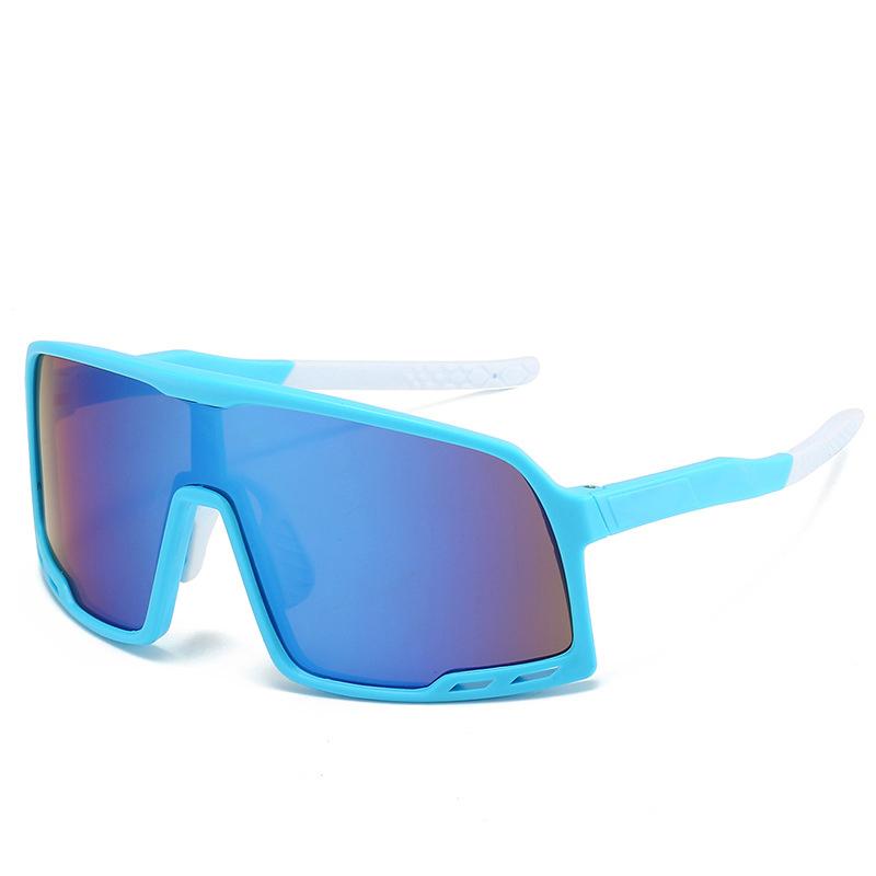 Fashionable Cycling Sunglasses With Large Frame Uv400 Ultraviolet Light Bicycle Riding Driving Glasses Cycling Glasses