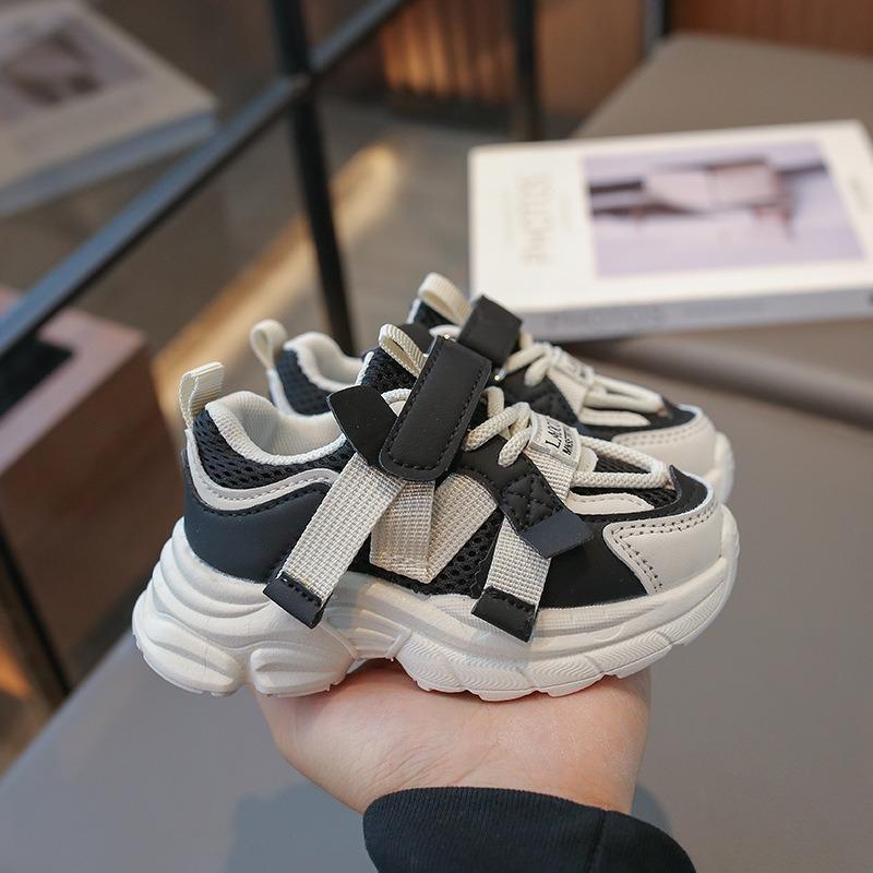 Children's Chunky Dad Shoes Autumn New Arrivals, Unisex Casual Mesh Sneakers, Breathable Running Shoes for Toddlers, Kids & Boys.