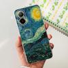 Weiche TPU-Stoßstange Hüllen für Realme C67 4G RMX3890 Rückabdeckung Dünnes Klares Silikon Handyhülle Damen Mode Malerei Funda C 67 4G
