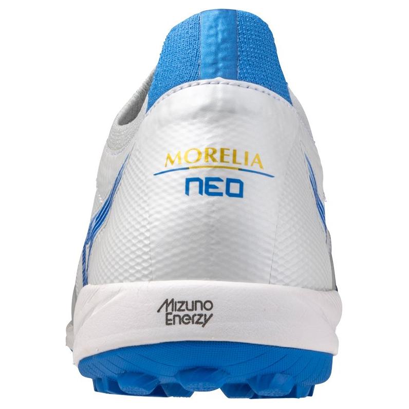 Mizuno Morelia Neo Comfortable Simple TF (Rubber Studs) Soccer Shoes Unisex Soccer Shoes White Q1GB241025-WHITE