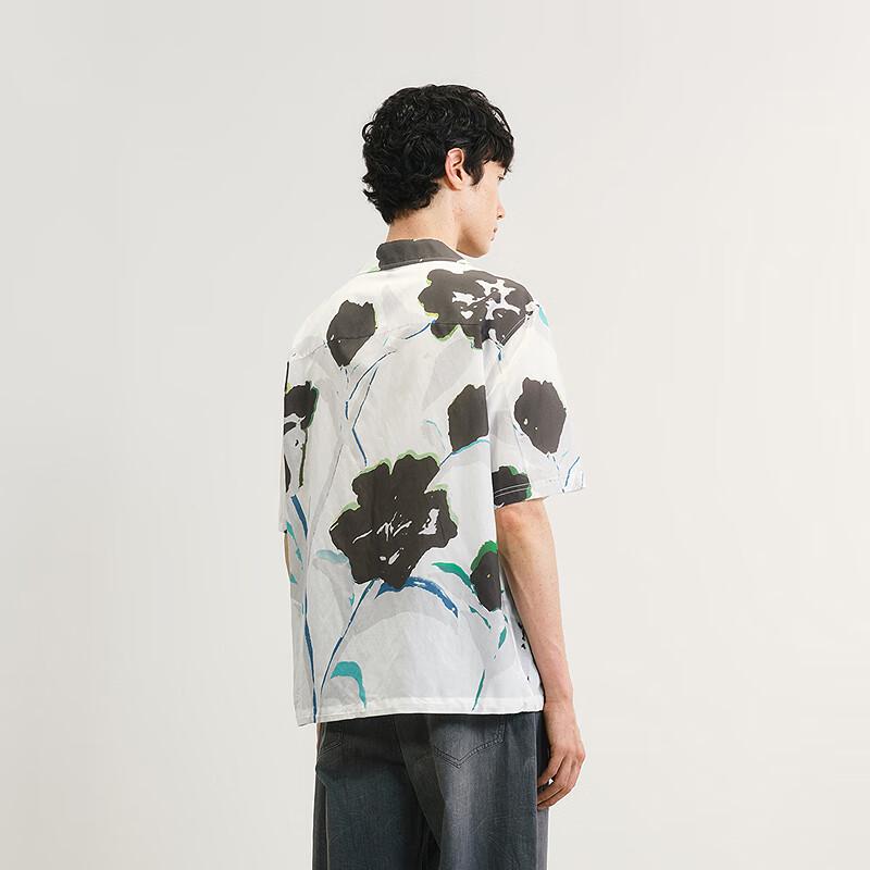 Men's 2025 Summer Cotton-Silk Blend Loose Lapel Shirt