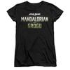 Star Wars: The Mandalorian Womens/Ladies Movie Logo Capped Sleeved T-Shirt