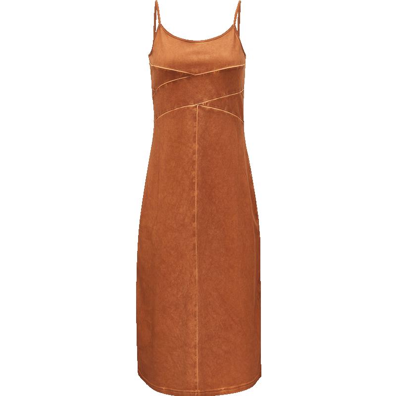 

ONLY 2024 Retro Waist-Cinching Cami Midi Dress L