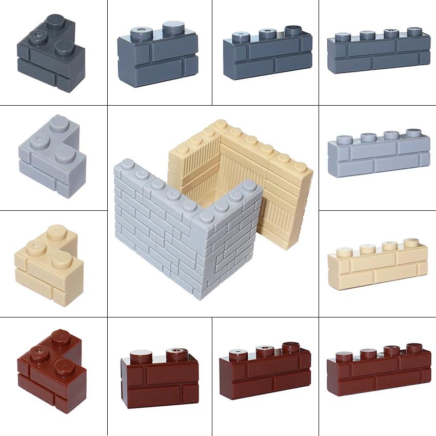 DO IT YOURSELF Construction Bricks MOC Thick Wall Blocks Figures City Learning Creativity Playthings ideal for Kids Traditional Dimension