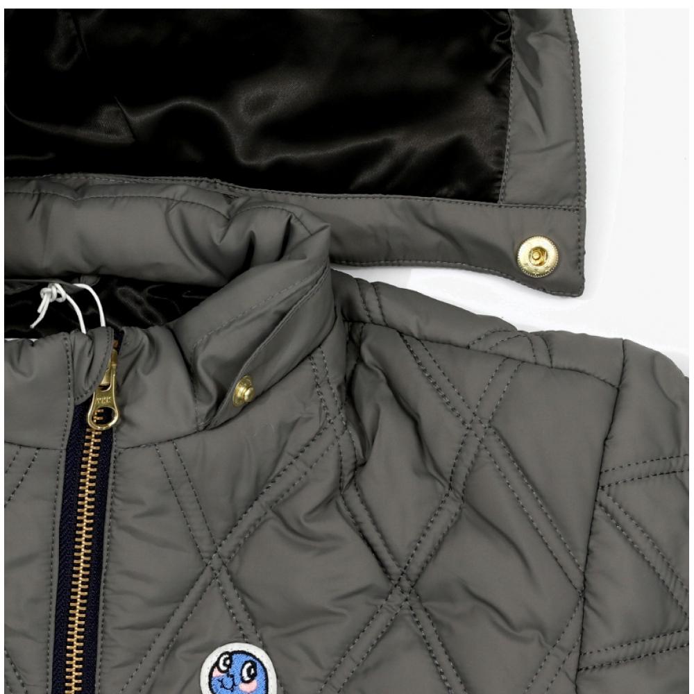 Mini Rodini Dino Patch Quilted Parka Kids Jacket 2571010397