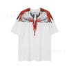 Summer Men's and Women's Same Fashion Trend T-shirt Personalized Trend Wing Printing Comfortable and Simple