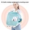 Baby Wrap Carrier With Adjustable Single Shoulder Strap For Infant And Toddler Use