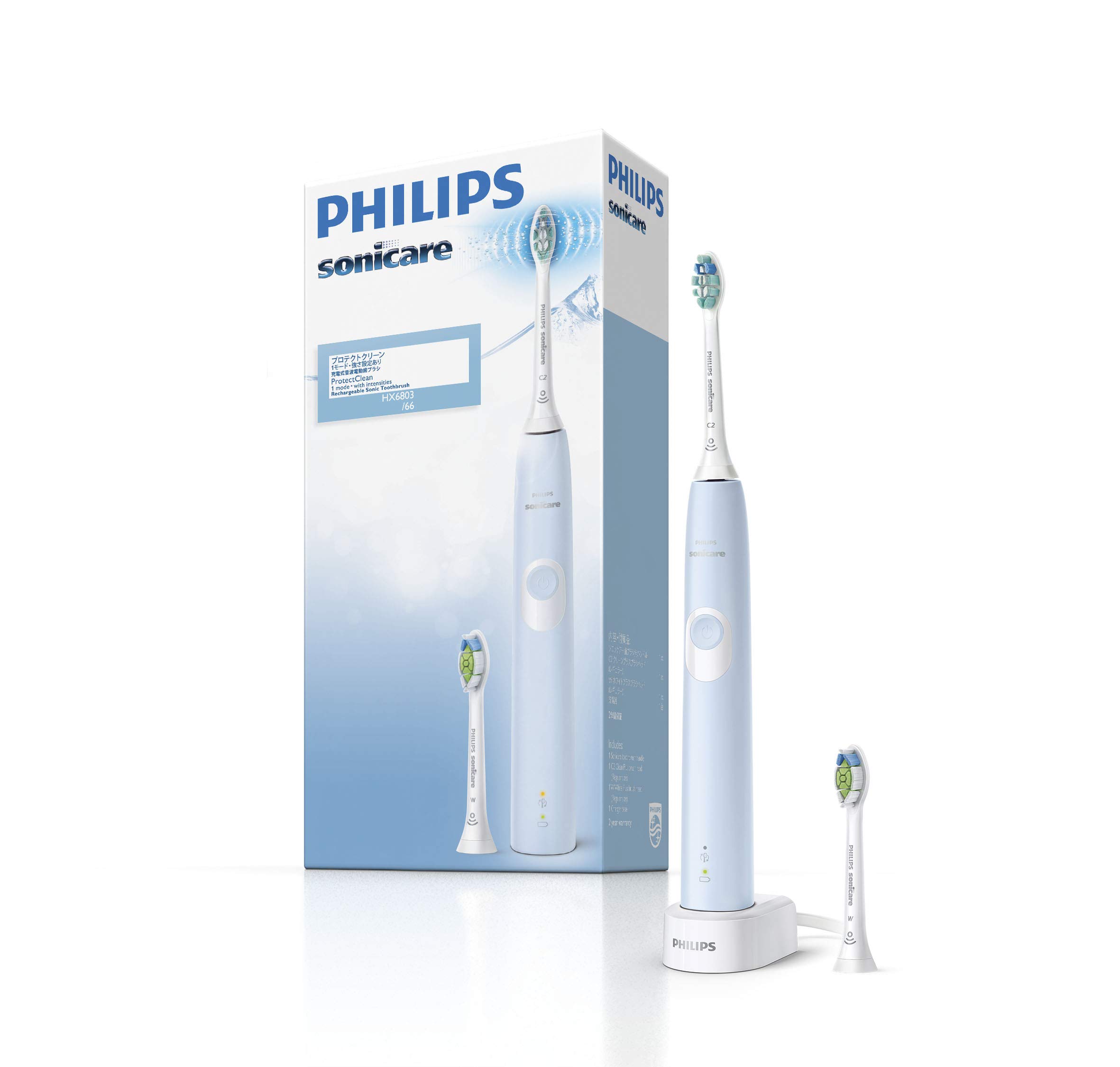 

Philips Sonicare ProtectClean Electric Light Toothbrush, Blue, HX6803/66