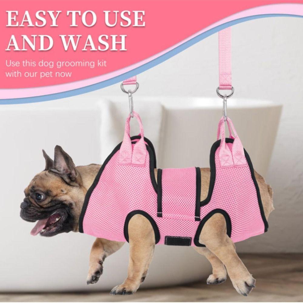 with Security Strap Pet Nail Trimming Hammock Anti Scratch Cat Holder for Grooming  Bathing
