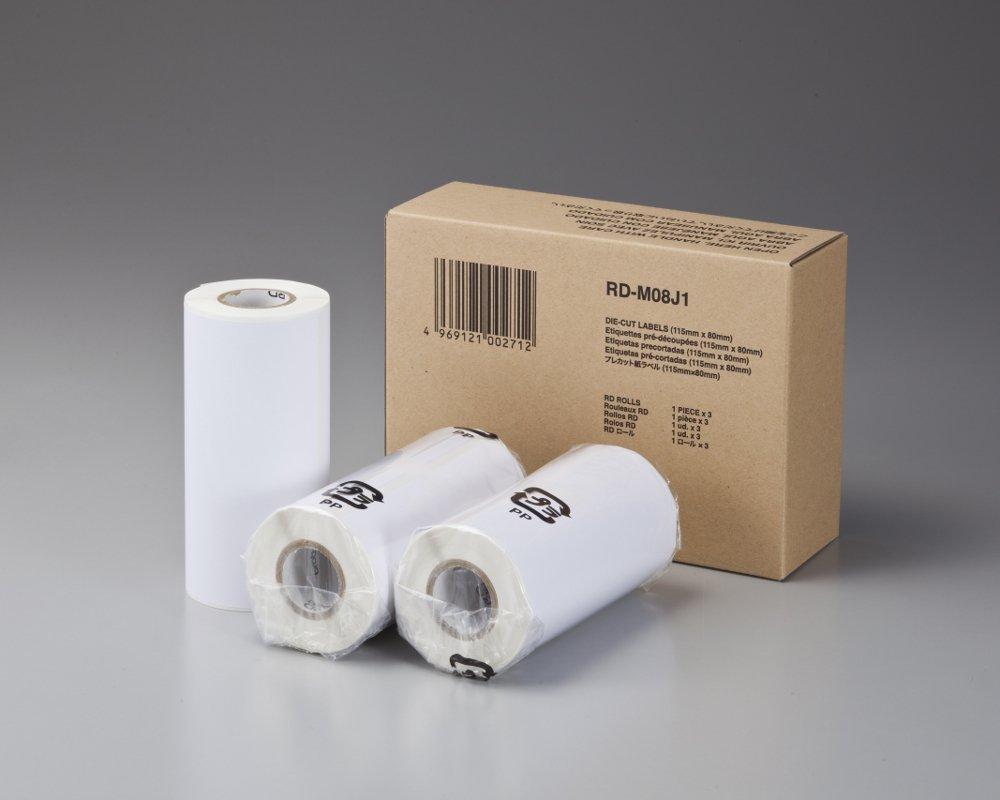 

paper label for brother label Pre-cut RJ-4030/4040 (PD C) RD-M08J1 белый
