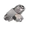 304 Stainless Steel Quick-Connect T-Fitting for Hoses