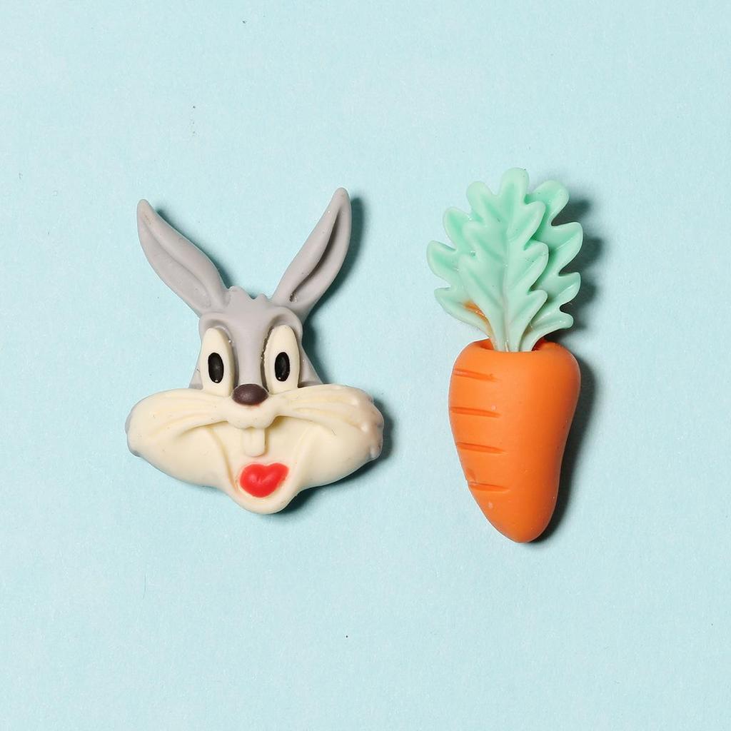 Cartoon Animal Resin Figurines: DIY Jewelry, Hair Accessories, Storage Box, and Phone Case Patches.