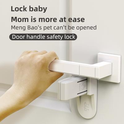 Dispositivo di Protezione Universale per la Casa in ABS per Bambini Facile da Installare Serrature a Maniglia Anti-apertura Serratura a Leva per Porta Sicurezza Bambini Serratura di Sicurezza per Porte
