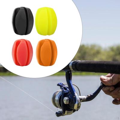 4Pcs Fishing Rod Fixed Ball Holder Straps Fastener Binding Clip Portable