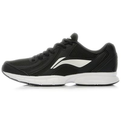 Li Ning Ľahké Tlmiace Nárazy Priedušné Odolné voči Oteru Protišmykové Nízke Bežecké Topánky Pánske tenisky Základná-Čierna ARBL037-1