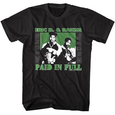 T-shirt da uomo Eric B & Rakim Paid In Full