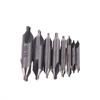 1 Set 1/1.5/2/2.5/3/4/5 Center Drill Bits Set,60-Degree Angle Center Drill Bits Kit Countersink Tools For Lathe Metalworking