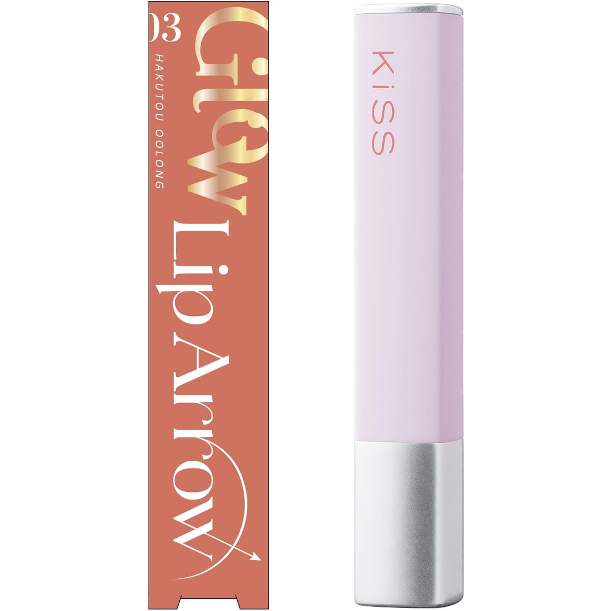 

KiSS Lip Arrow Glow 03 White Peach Oolong