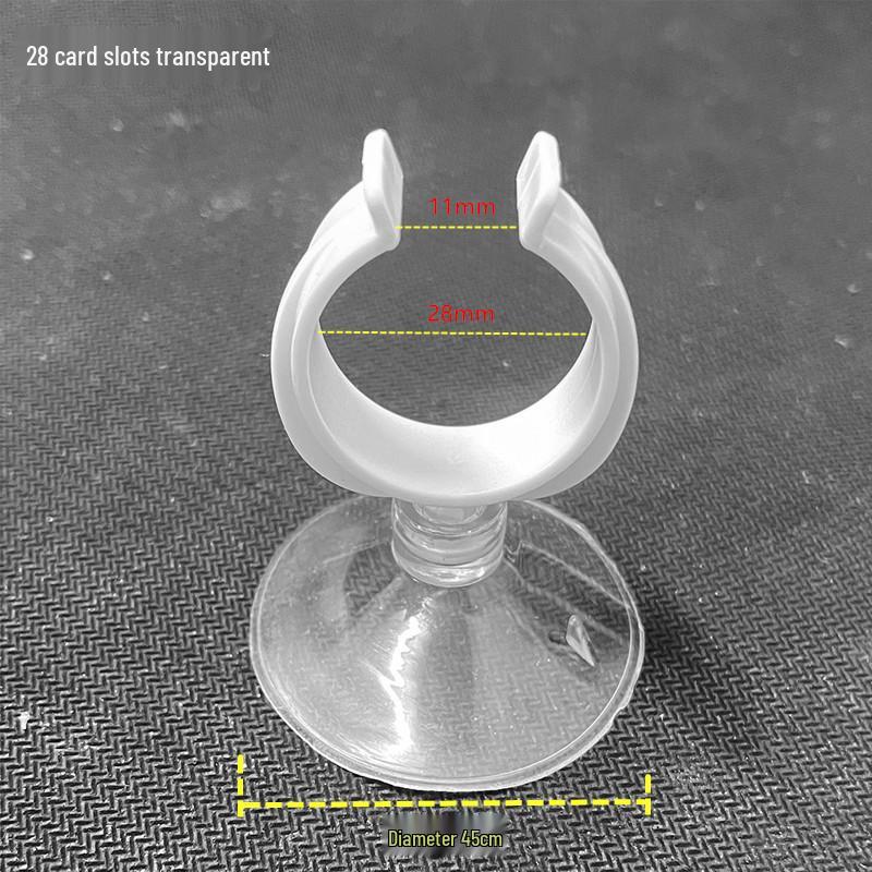 Aquarium Heater, Thermometer, Oxygen Tube, and Water Pipe Suction Cups