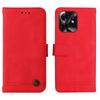 Wallet Case for X6d - Leather/PU, Red, With Lanyard