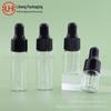 Clear Dropper Bottles: 1ml-5ml for Essential Oils, Cosmetics, and Samples