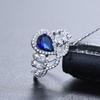 Lindon Classic Copper Alloy Zircon Ring Ladies Jewelry Wedding Promise Party Gift