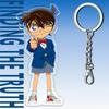 12cm Detective Conan Acrylic Transparent Pendant Car Key Pendant Student Backpack Decoration Fun Cute Cartoon Children's Gift