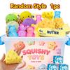 Horké Tajemné Kawaii Kočičí Tlapka Mochi Squishy, Simulovaná Jídlo Fidget Hračka, Roztomilá Mačkací Noha Hračka Antistres Úleva od Stresu