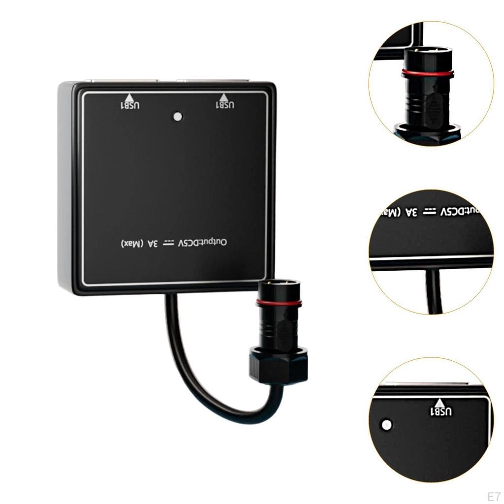 Açık Hava Uygulamaları için USB Solar Şarj Kontrol Cihazı