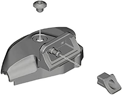 SHIMANO Repair Parts Cover Unit Y0GT98050 (Right) SL-M8100-I