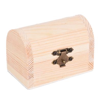 1PCS Handmade Craft Jewelry Case Home Storage Box Wooden Box Without Inner Natural Wooden Postcard Organizer