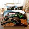 3D Print Anime Monster Jam Beding Set 3D Printed Suitable for Bedrom Soft Duvet Cover Set With Pilowcases Children Kids Home Textile
