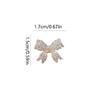 Bow Zircon Brooch Girls Collar Anti Light Button Fashion Pin Clothes Jewelry Accessories for Women Corsage Birthday Gifts