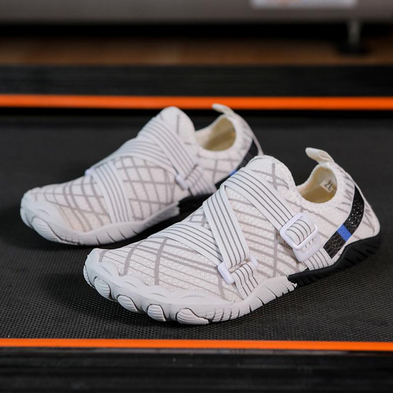 

Кроссовки для фитнеса в помещении, женские, с мягкой подошвой, амортизирующие, бесшумные, нескользящие, скакалки, мужские, легкие, дышащие, для йоги, приседаний 35 белый