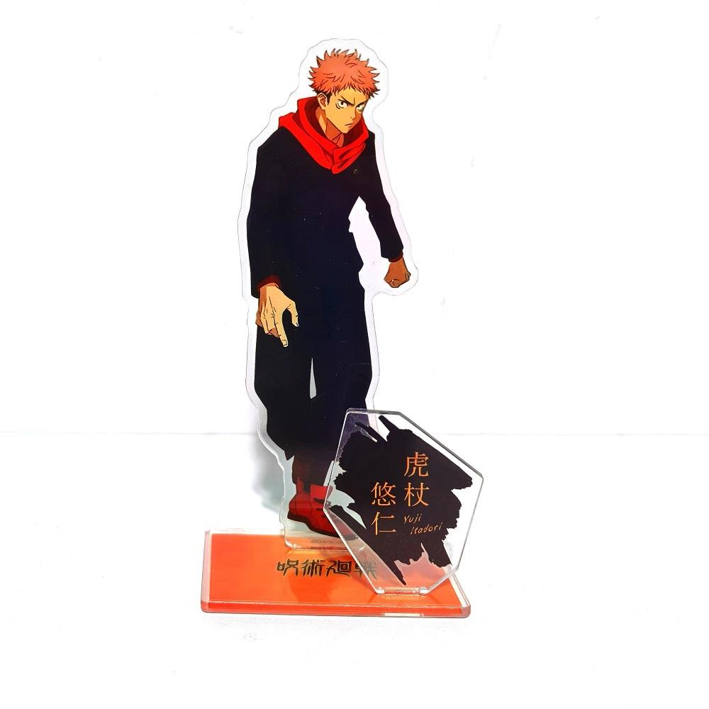 Anime Jujutsu Kaisen Gojo Satoru Geto Suguru Megumi Yuji Nobara Ieiri Shoko Acrylic Stand Doll Game Figure Model Plate Cosplay Poseable Articulated