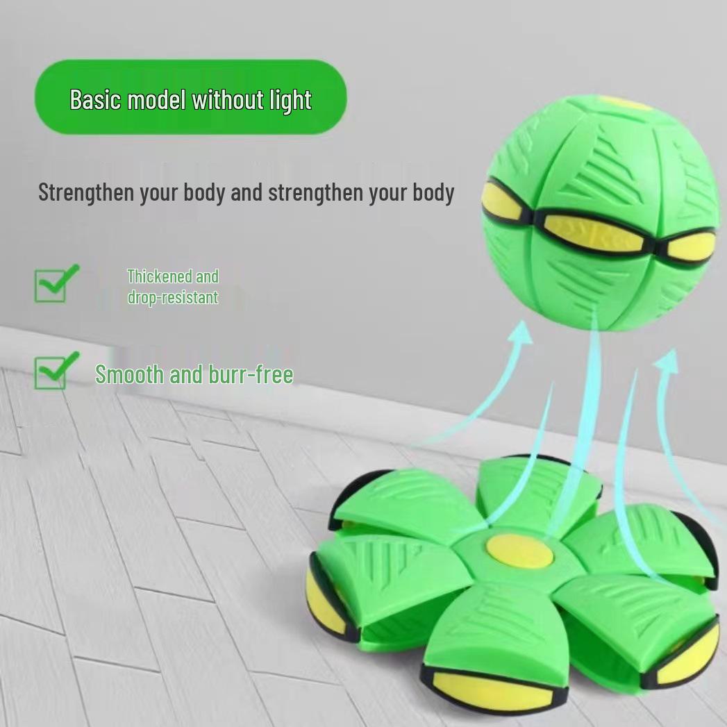 Elastic Flying Saucer Ball - Children s Outdoor Sports & Educational Bouncing Toy No Packing