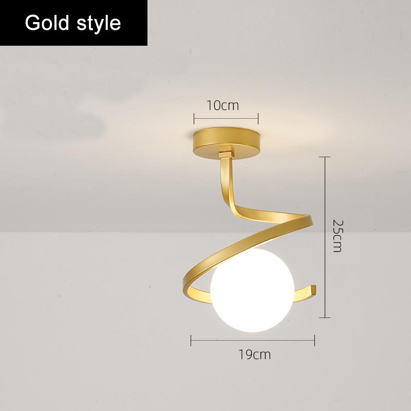 Minimal Modern Creative Balcony Ceiling Lights In Hallways, Hallways, Hallways, Hallways, Cloakrooms, And Lighting Fixtures