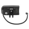 Electric Bike LED Power Display Panel Electric Bike Modification Display Meter with Waterproof 5P Male Plug for 22.2mm Handlebars 24V